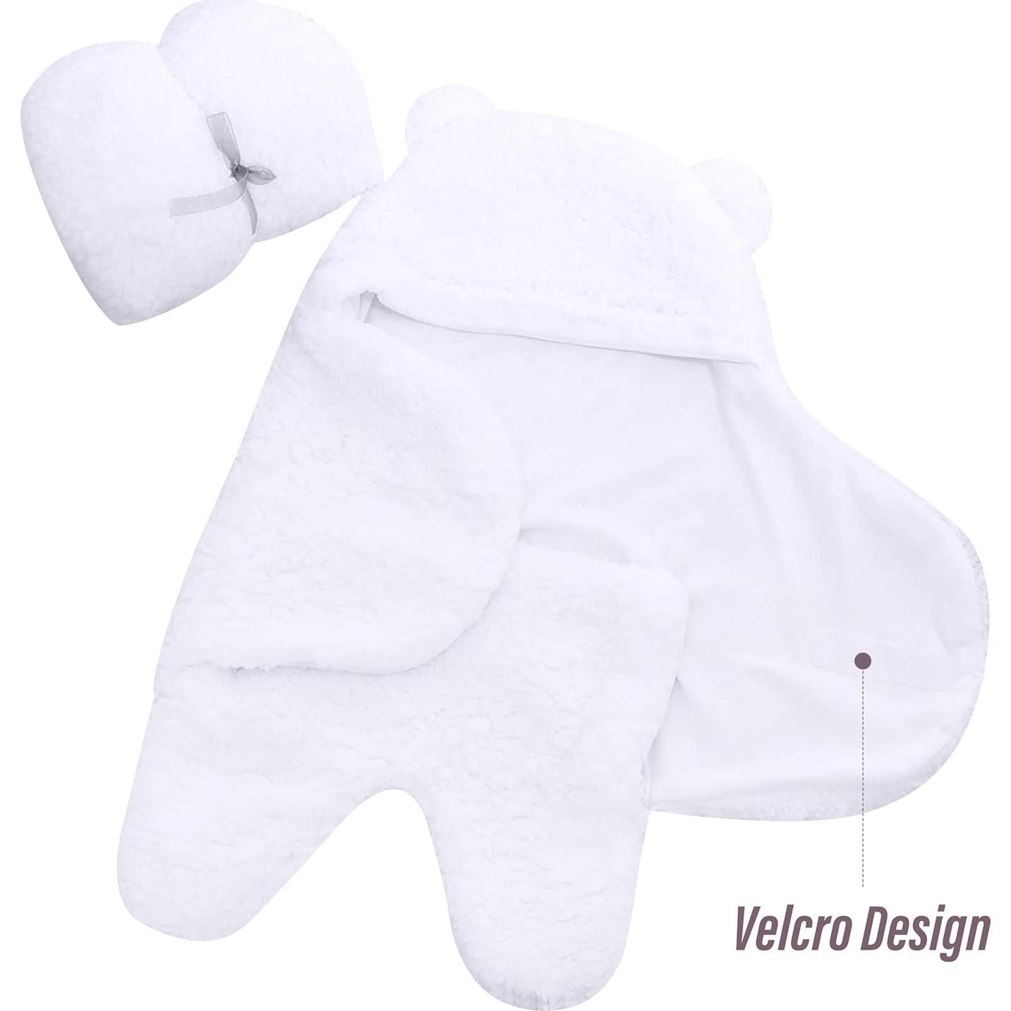 Envolturas de Sueño Ultra Cálidas Ease Cubs - 2 Piezas para Bebés 0-6 Meses