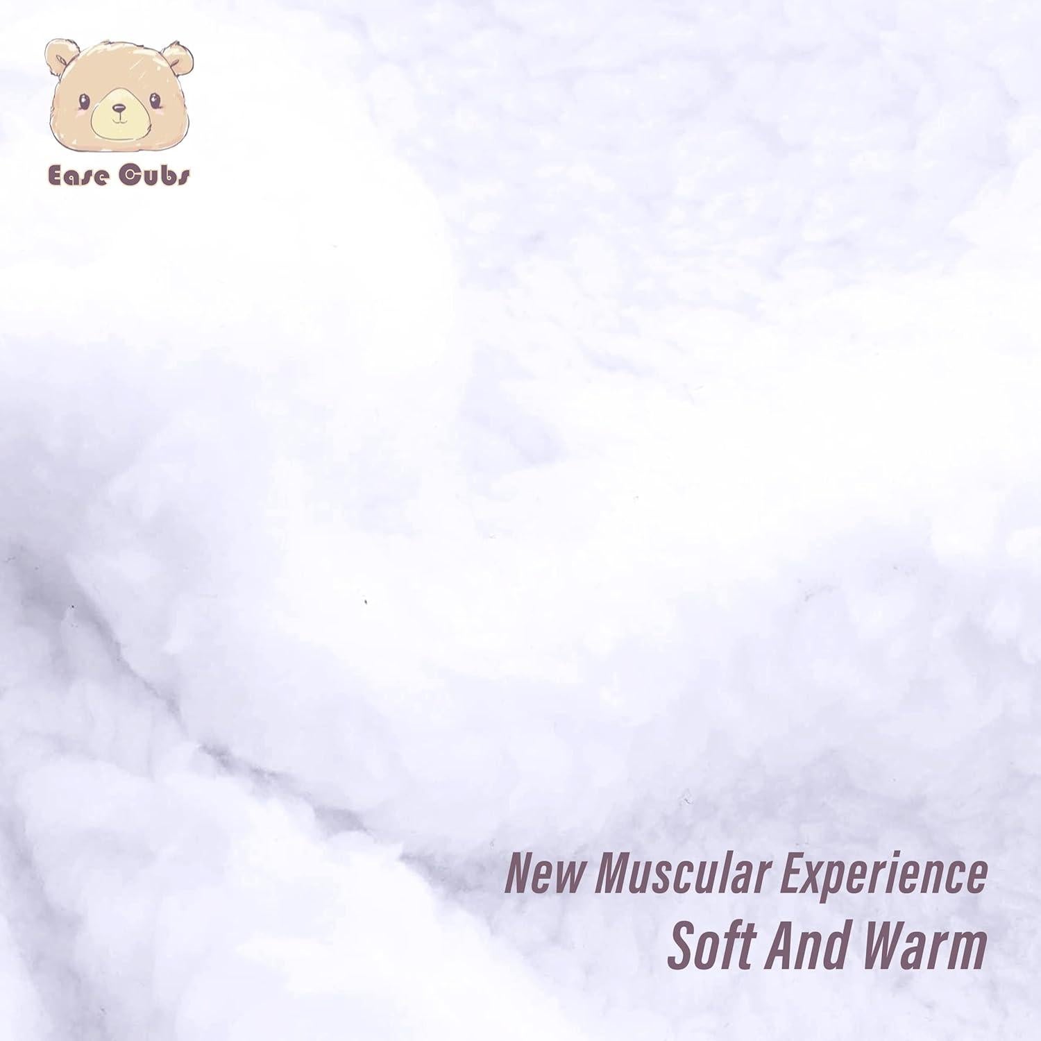 Envolturas de Sueño Ultra Cálidas Ease Cubs - 2 Piezas para Bebés 0-6 Meses