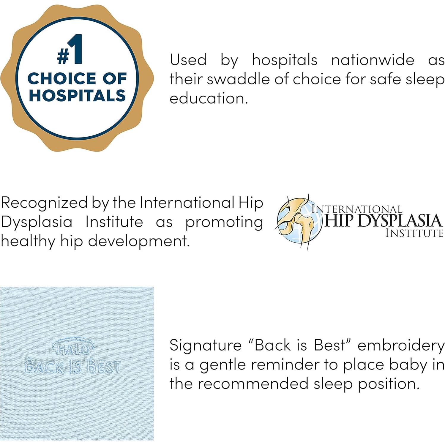 Set de Regalo HALO Sleepsack Swaddle 3-6 Meses y Manta 6-12 Meses