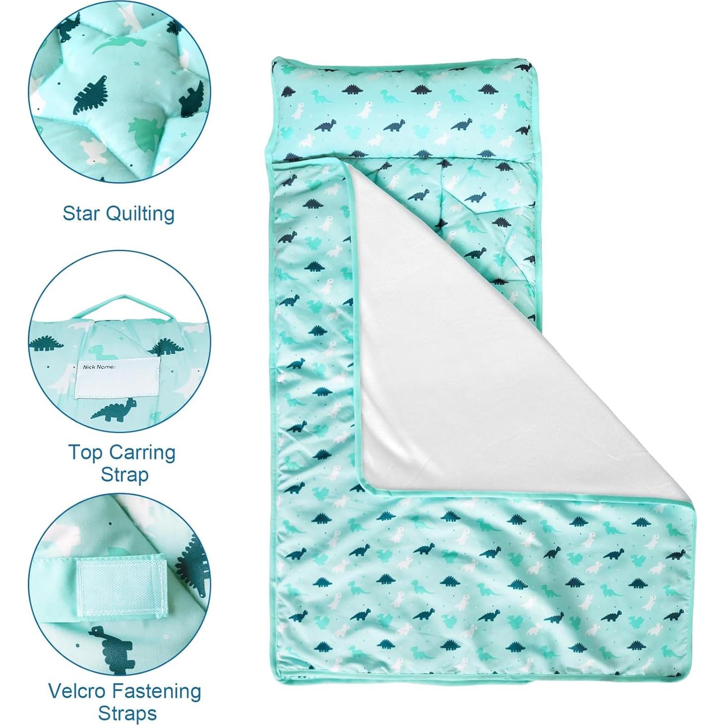 Colchoneta para Siesta Niños 127x53 cm Suave y Acogedora