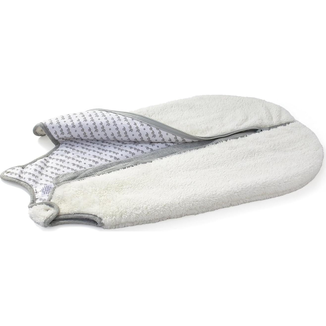 Saco de Dormir Baby Deedee Sleep Nest Teddy Marfil Pequeño 0-6 Meses