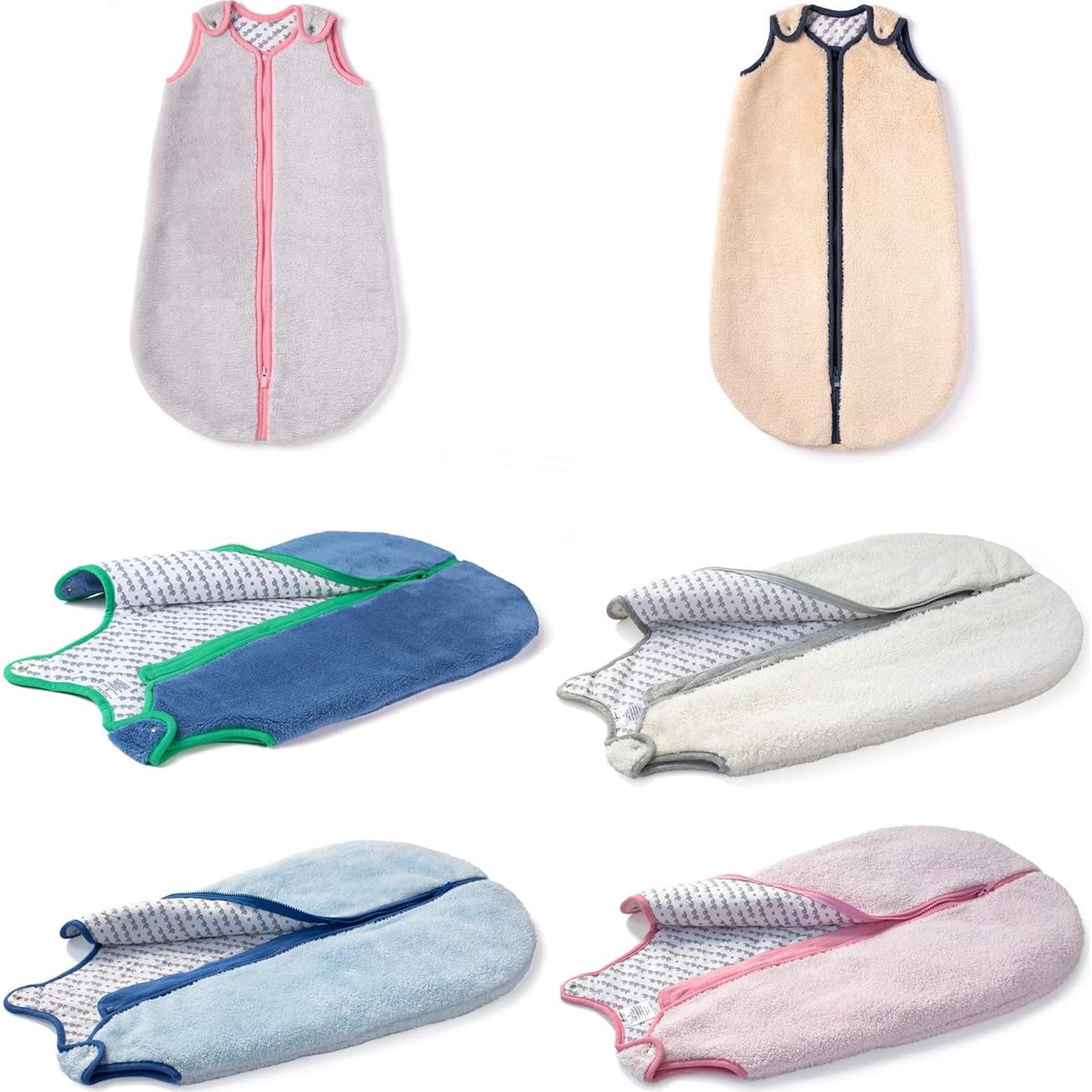 Saco de Dormir Baby Deedee Sleep Nest Teddy Marfil Pequeño 0-6 Meses