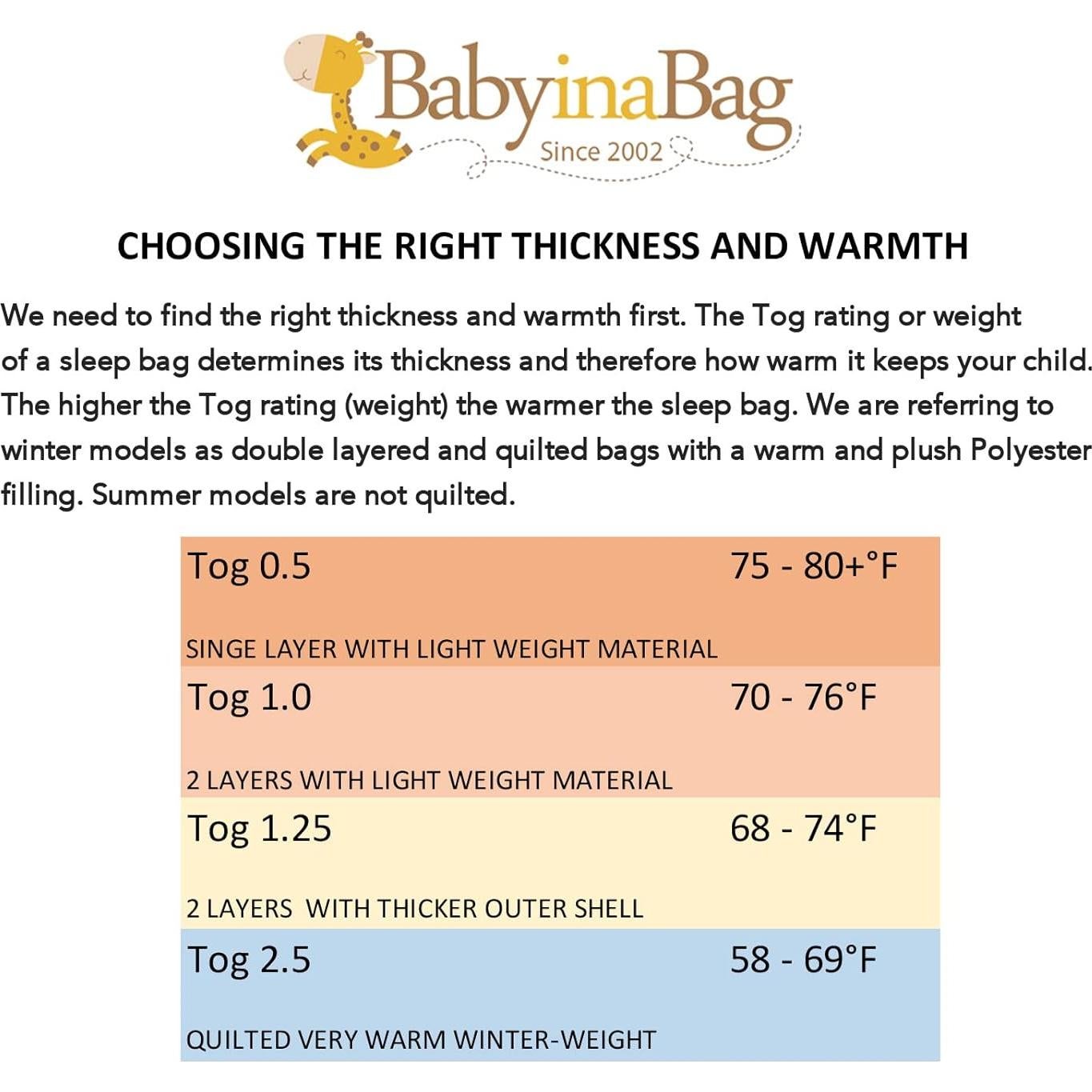 Saco de Dormir para Bebés Baby in a Bag 2.5 Tog Invierno Rosa