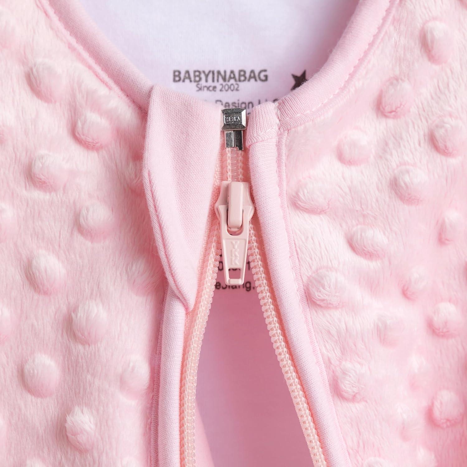 Saco de Dormir para Bebés Baby in a Bag 2.5 Tog Invierno Rosa