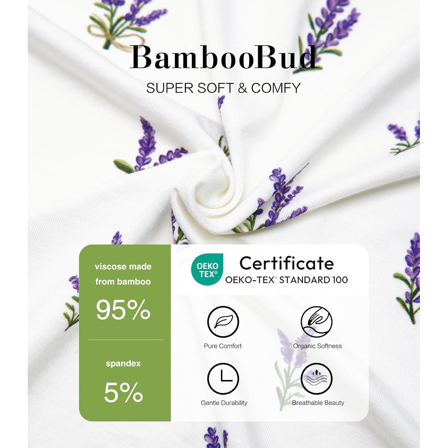 Saco de Sueño Swaddle BambooBud Lavanda 0-3 Meses