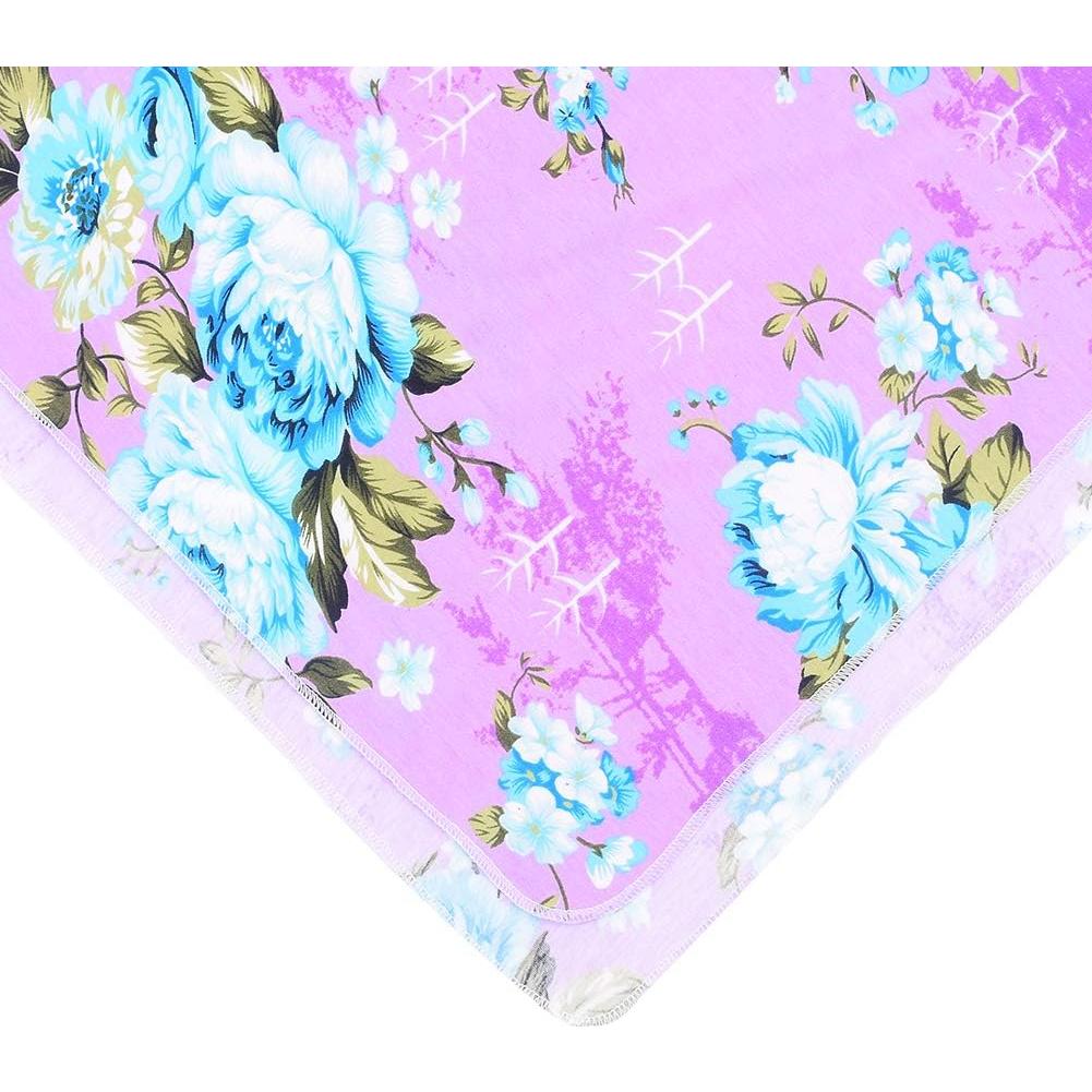 Manta de Recepción Galabloomer para Bebé 80x80 cm Púrpura