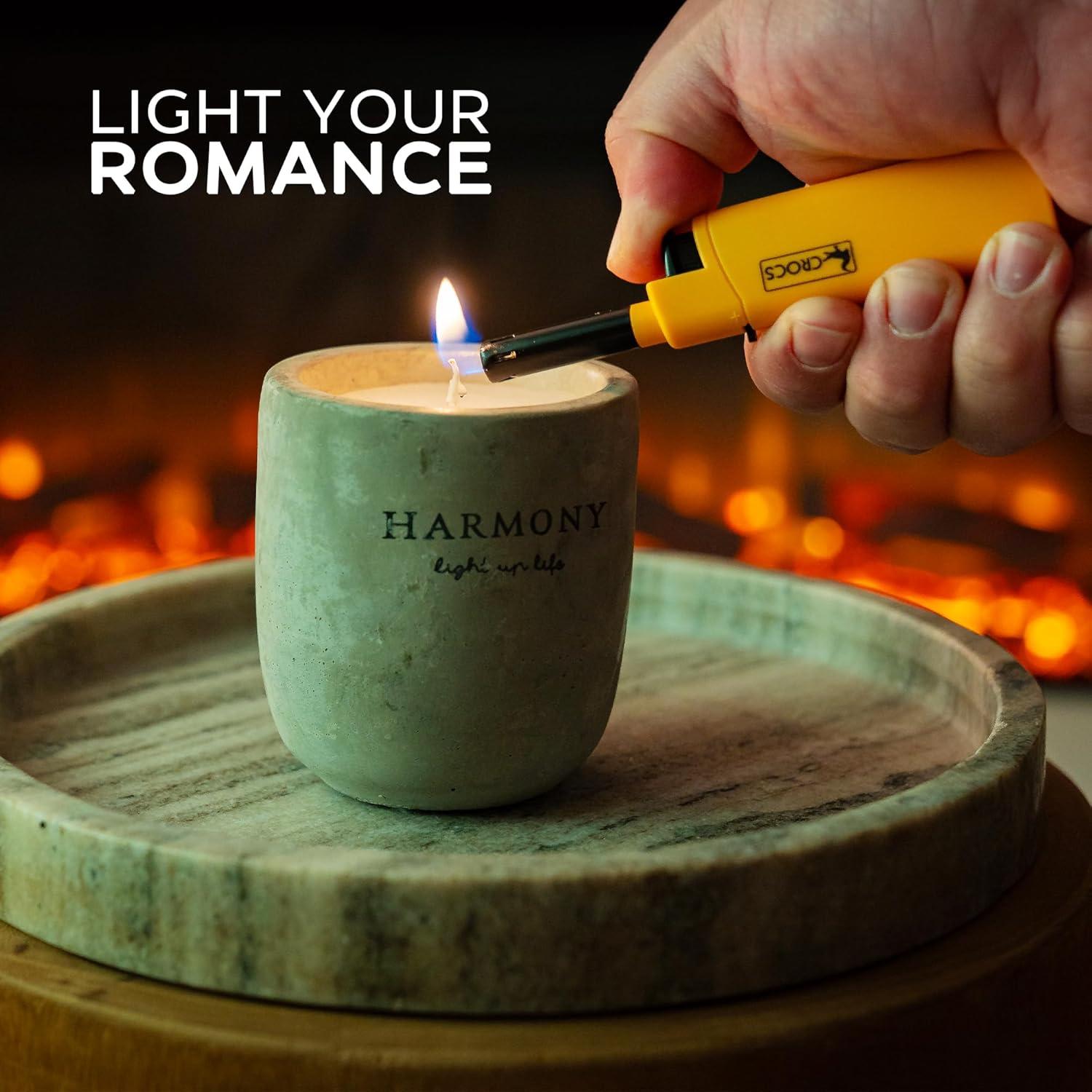 Encendedor de Velas Crocs - Recargable, Largo y Ergonómico