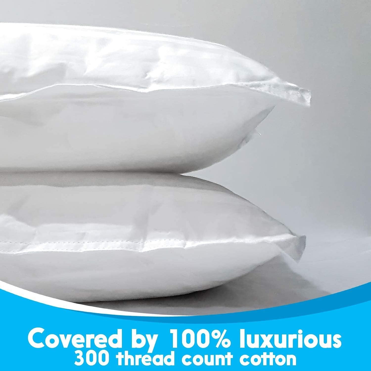 Almohadas Kinder Fluff para Niños 33x46cm - Paquete de 2