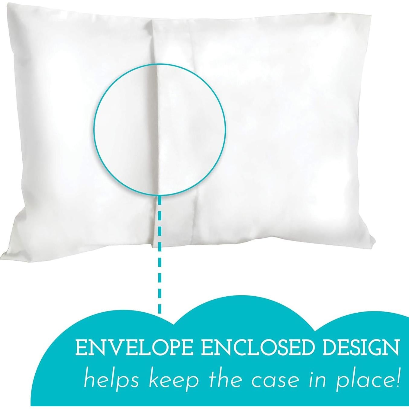 Almohada Ergonómica para Niños Pequeños Pequeña Cabeza 33x46 cm