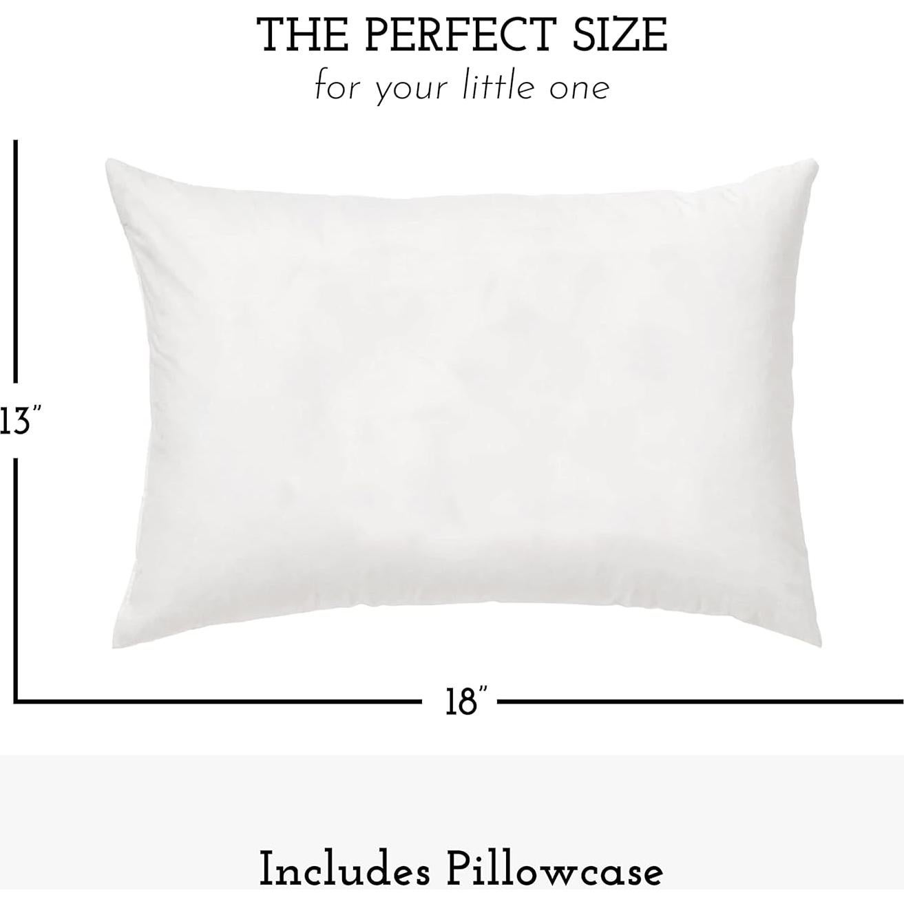 Almohada Ergonómica para Niños Pequeños Pequeña Cabeza 33x46 cm