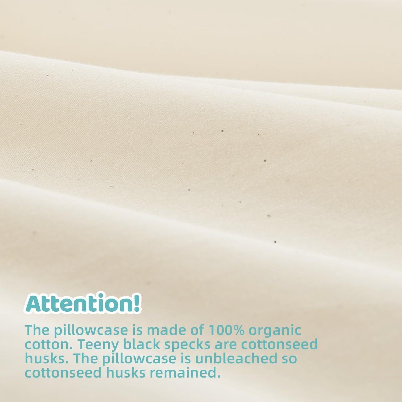 Cojín Orgánico para Niños LOFE 16x22 cm Ajustable Lavable