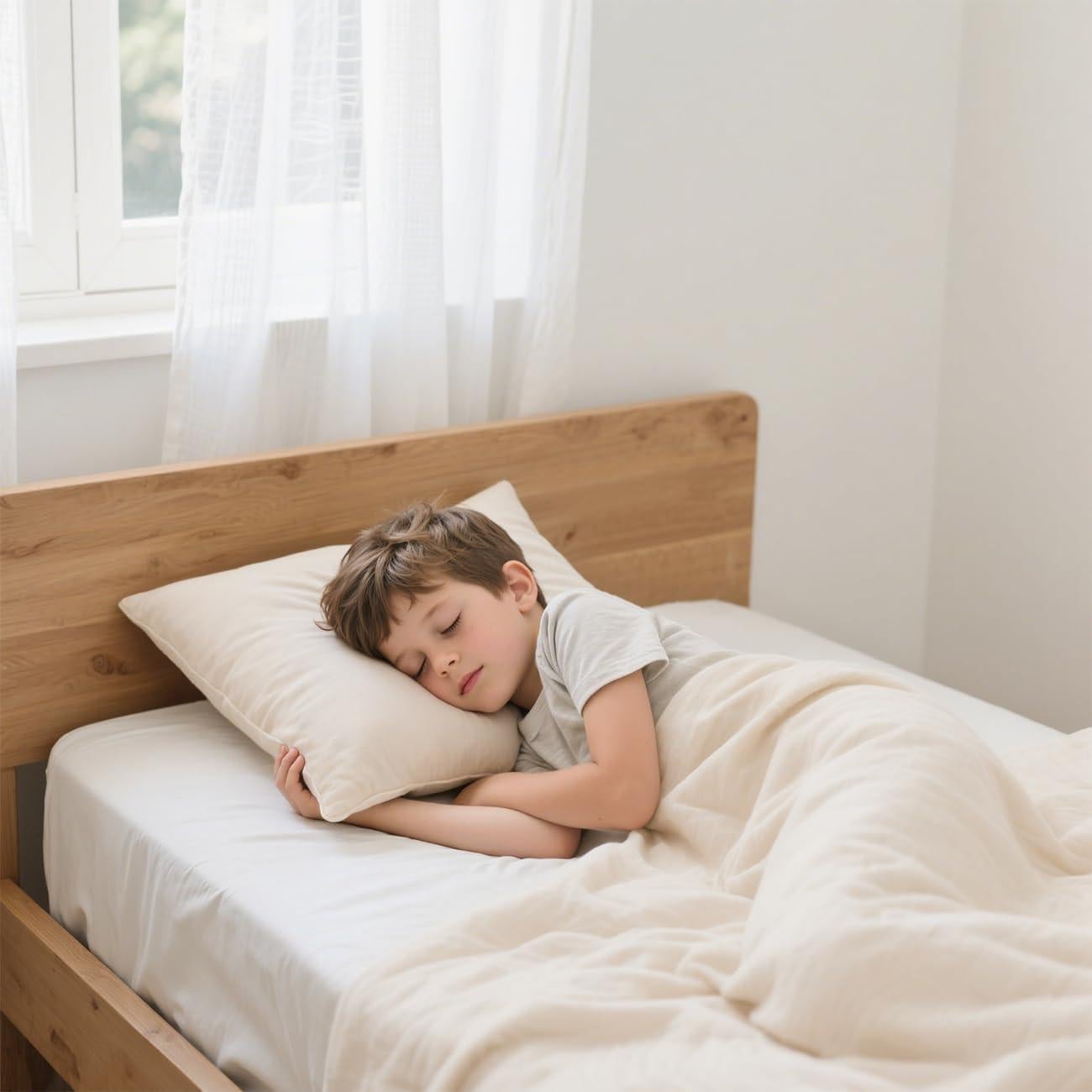 Cojín Orgánico para Niños LOFE 16x22 cm Ajustable Lavable