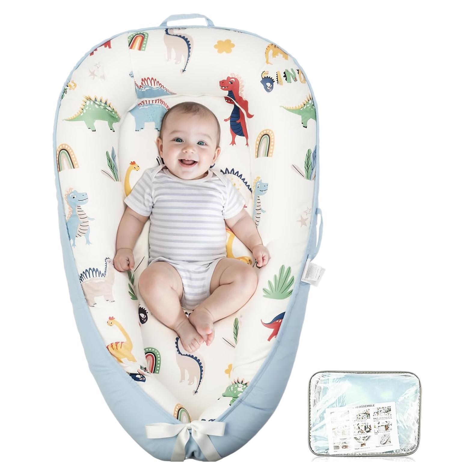 Cuna para Bebés Puxinargo - Nido Transpirable Algodón Orgánico