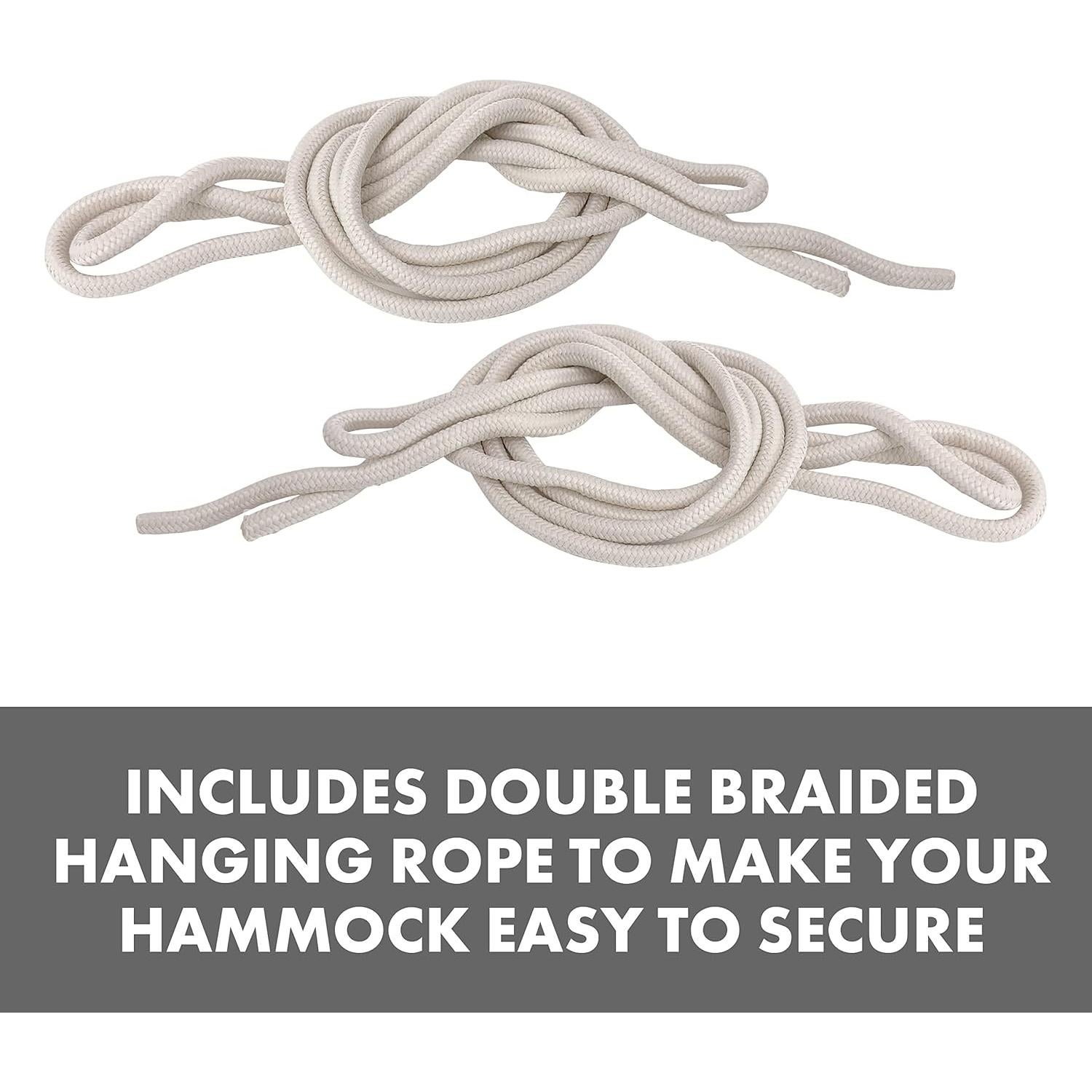 Hamaca Bliss Hammocks BH-400WFRCA 1.95m con flecos marrón