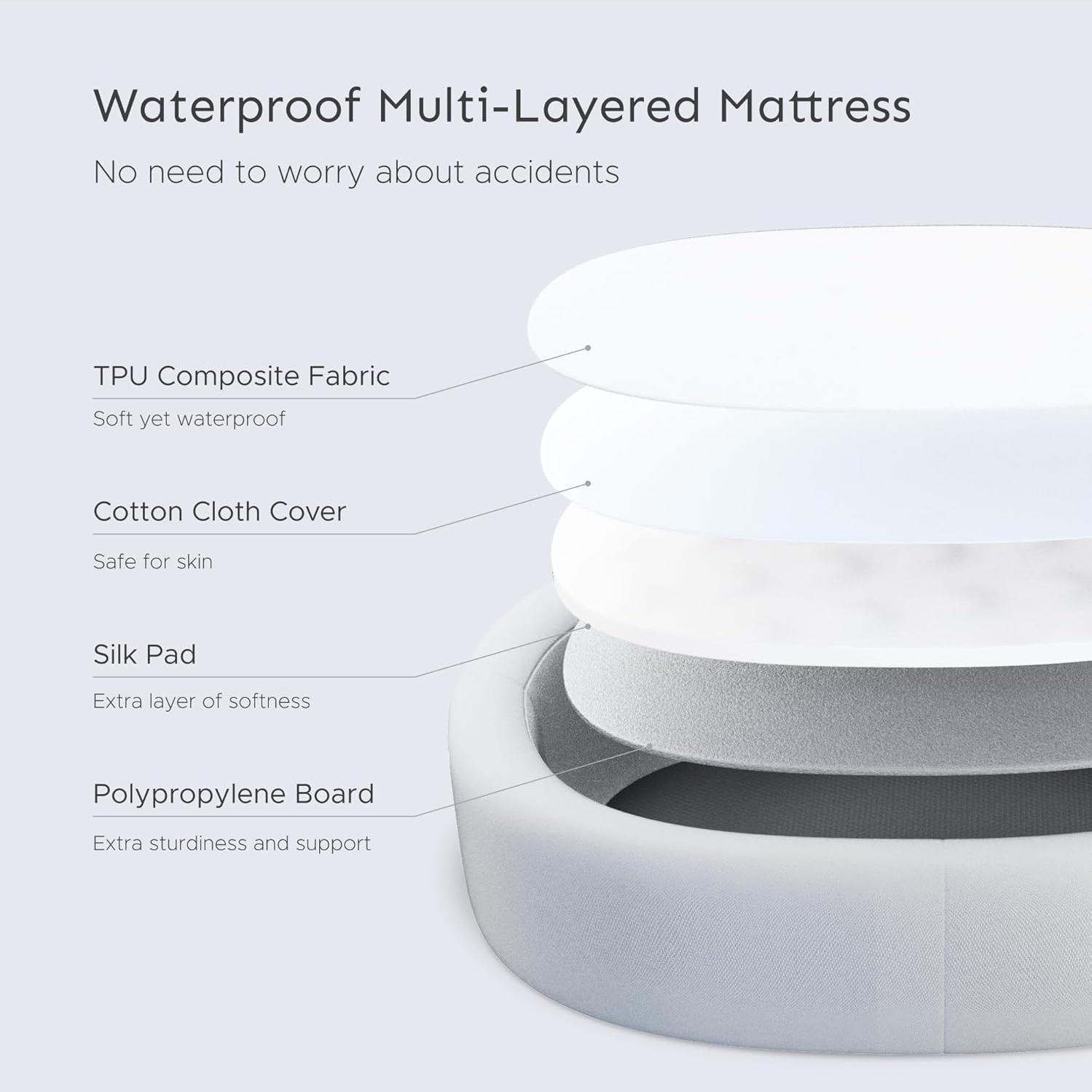 Nido de bebé portátil Biliboo - Cuna de viaje 56x20x90cm