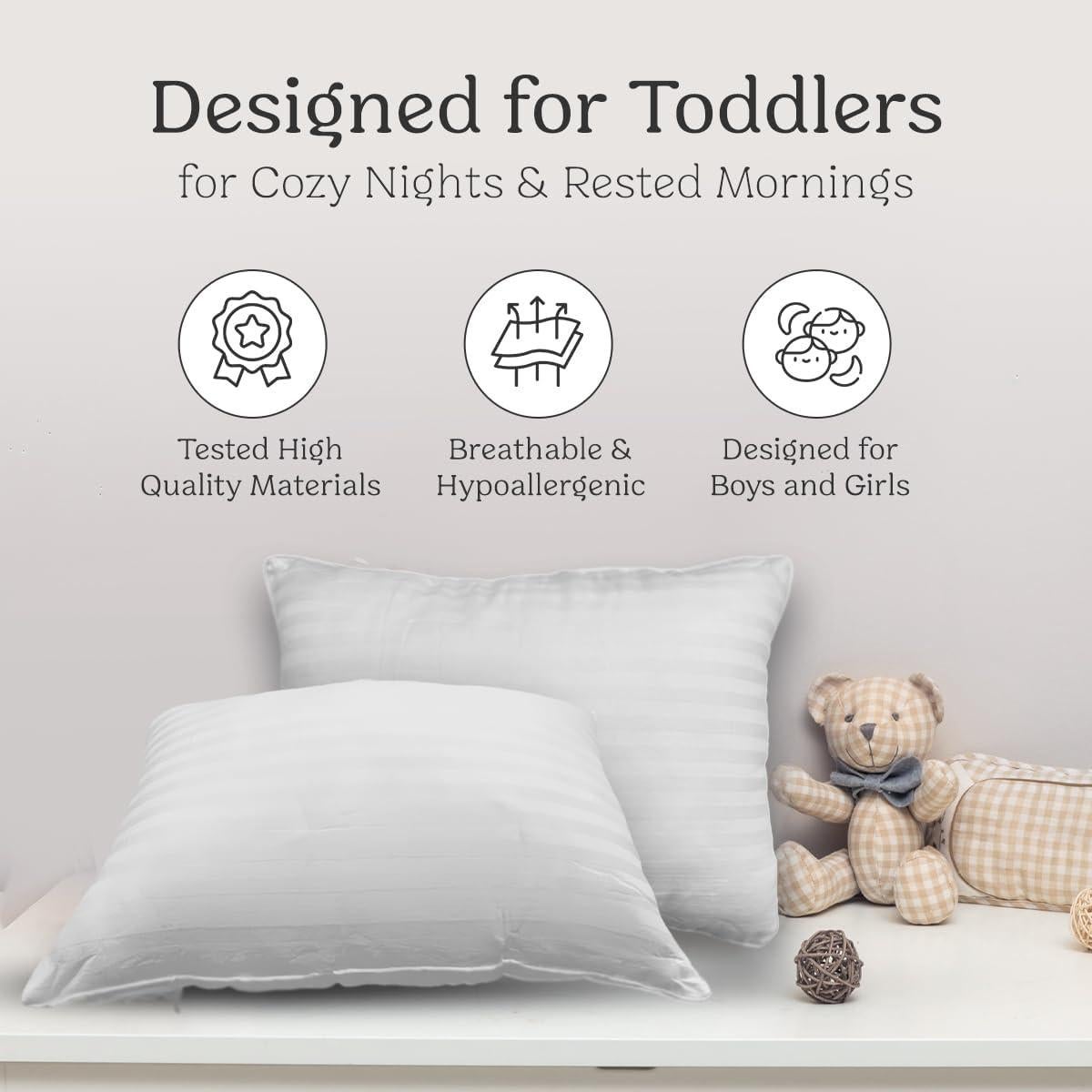 Almohada Infantil 33x46 cm Algodón Orgánico Autumn Bliss