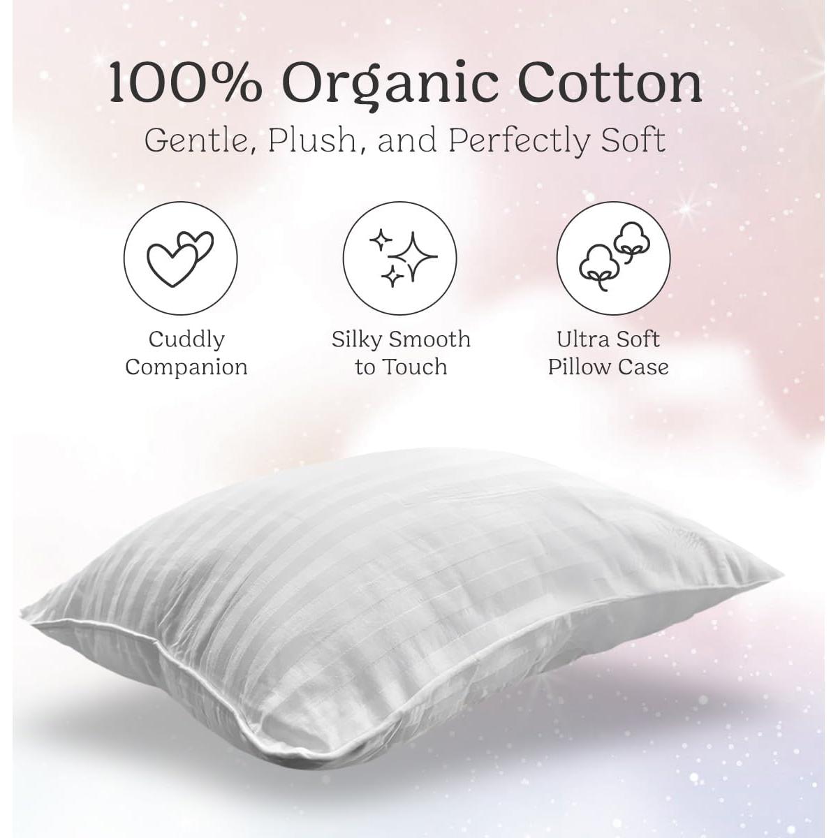 Almohada Infantil 33x46 cm Algodón Orgánico Autumn Bliss