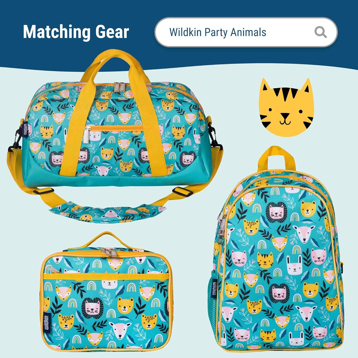 Alfombra de Siesta de Peluche Wildkin - Animal de Fiesta 146x51cm