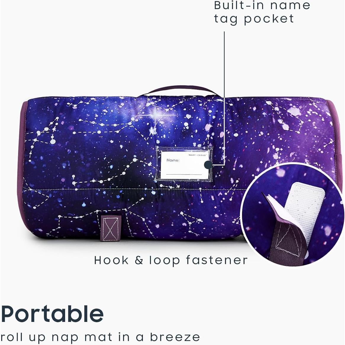 Esterilla de Siesta Despertar En Nube - Galaxia Púrpura 135x53cm