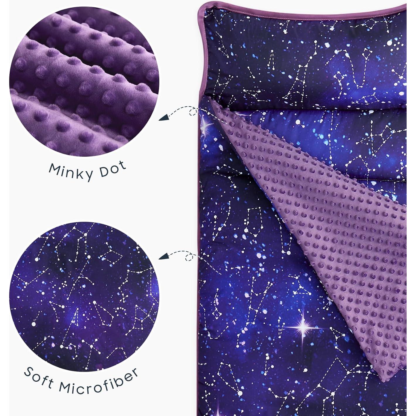 Esterilla de Siesta Despertar En Nube - Galaxia Púrpura 135x53cm