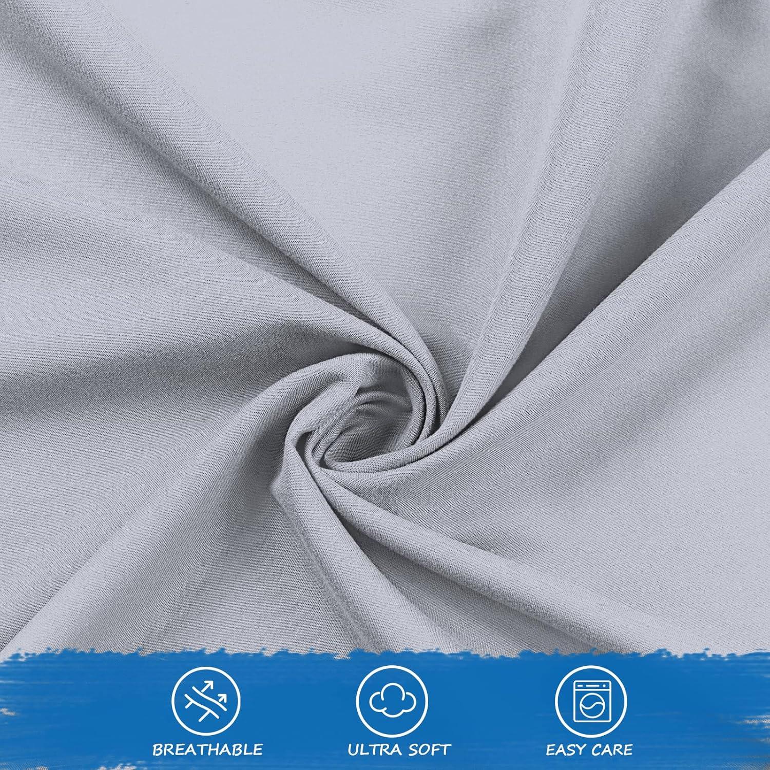 Funda de Colchoneta para Siesta Coldwind Microfibra Gris 114x48x10 cm