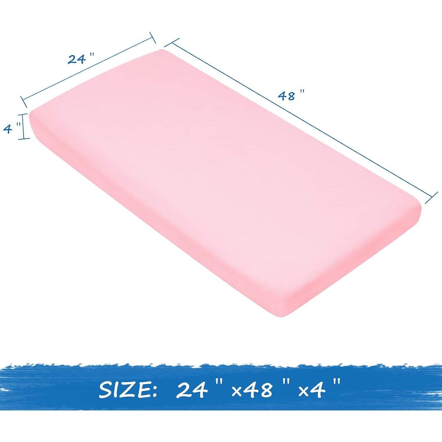 Sábana Ajustada para Mat Nap Coldwind Rosa 24x48 cm Microfibra