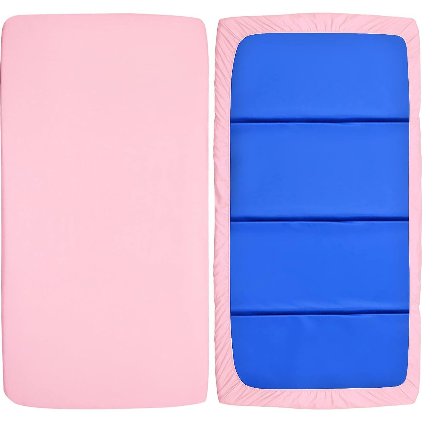 Sábana Ajustada para Mat Nap Coldwind Rosa 24x48 cm Microfibra