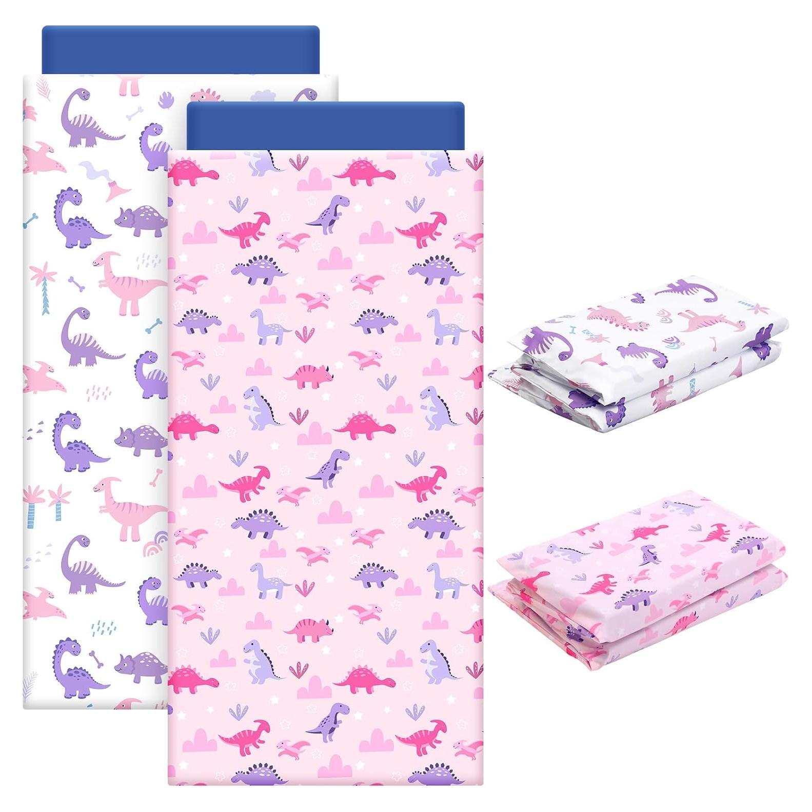 Funda de Colchoneta Microfibra CroBlissful 120x54 cm Dinosaurio