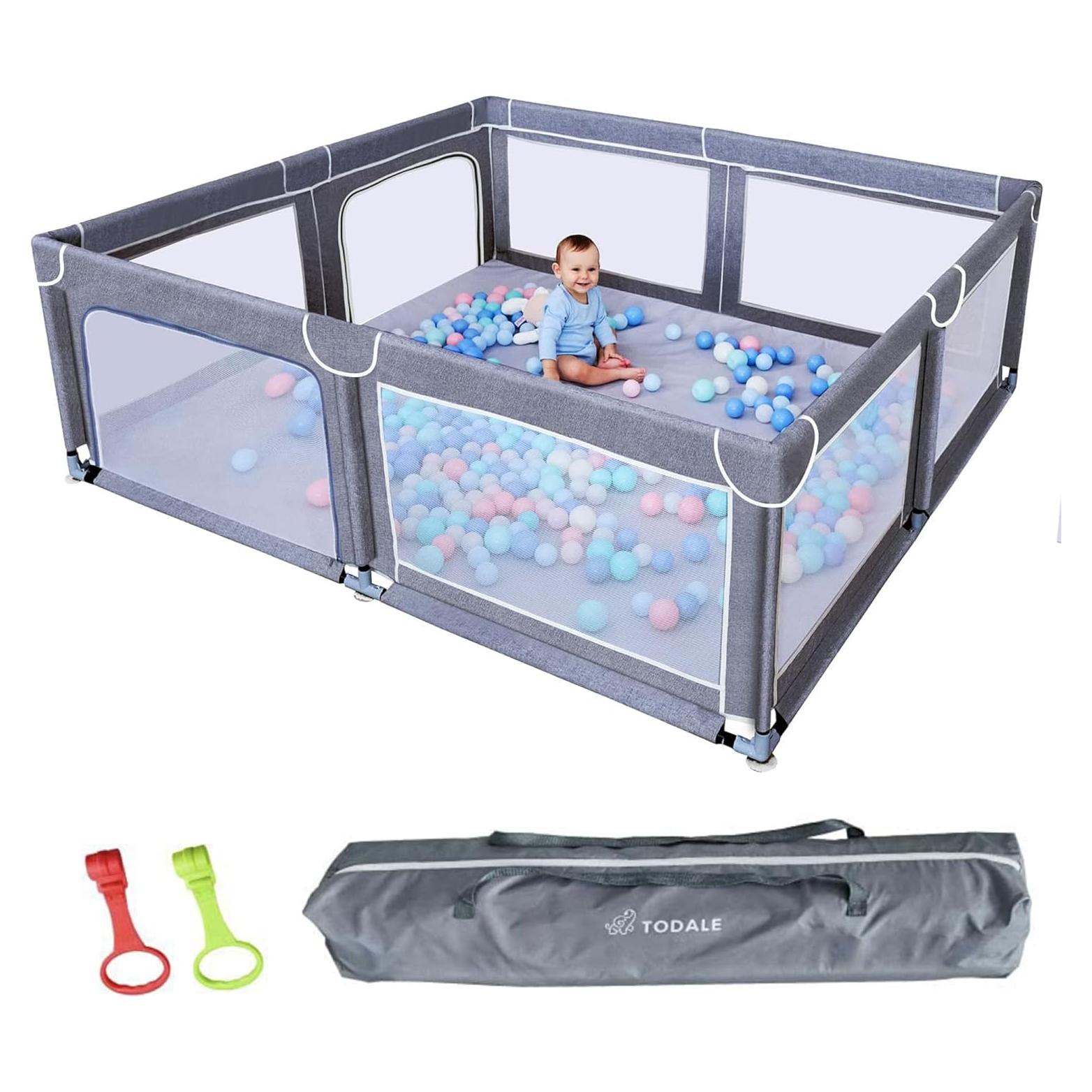 Parque Infantil Todale 178x150cm - Seguro y Portátil para Niños