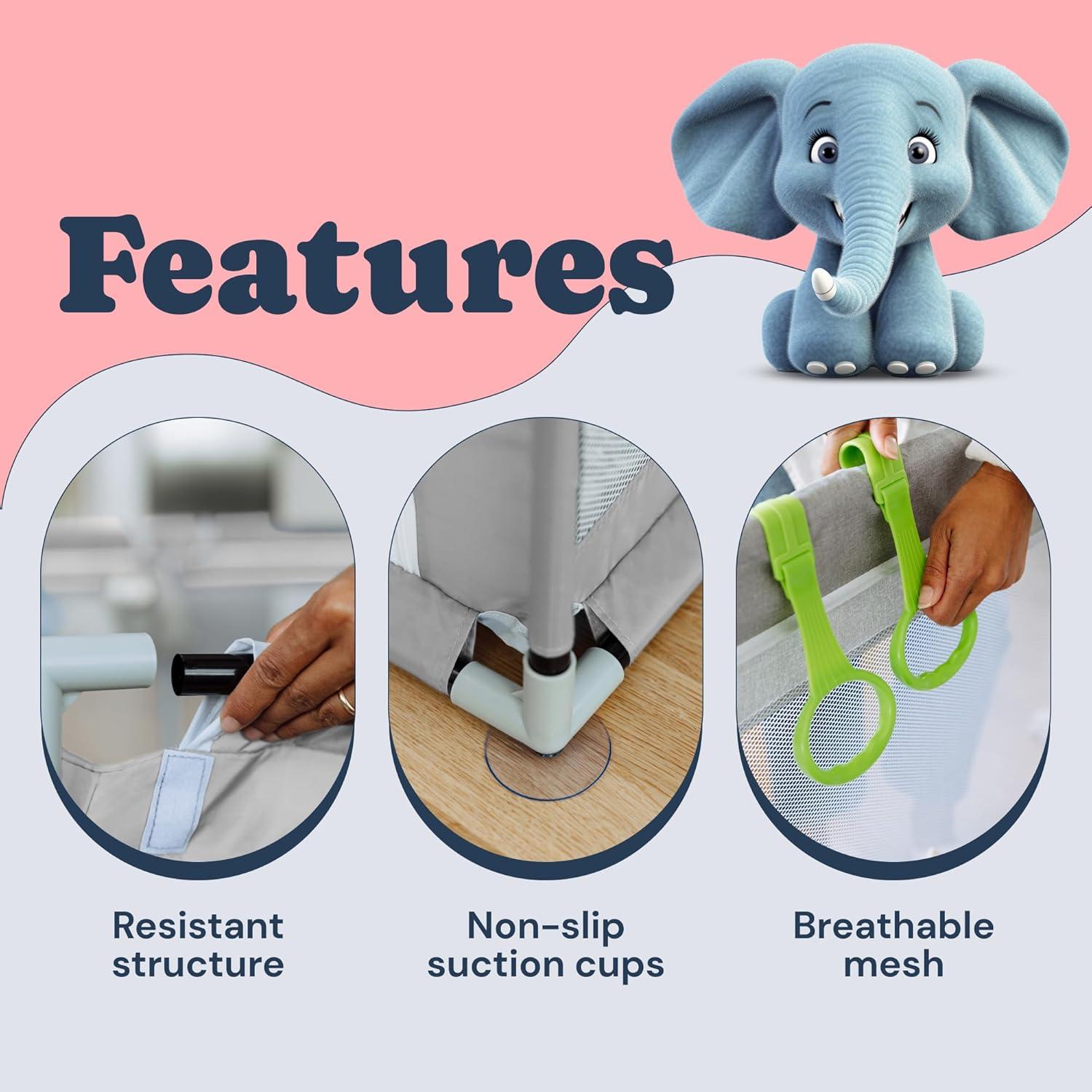 Parque Infantil Todale 178x150cm - Seguro y Portátil para Niños