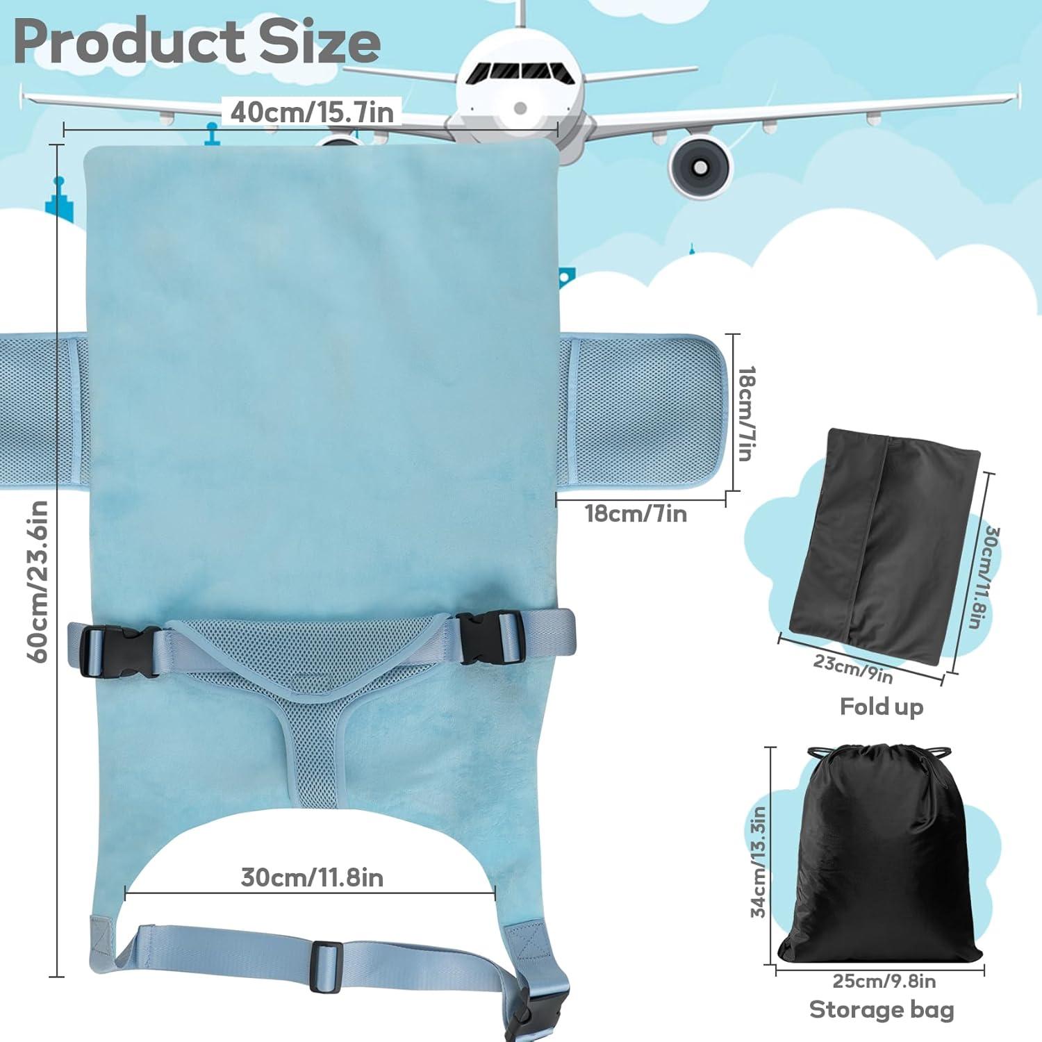 Cama de avión portátil LoTanop para bebés 1-12 meses