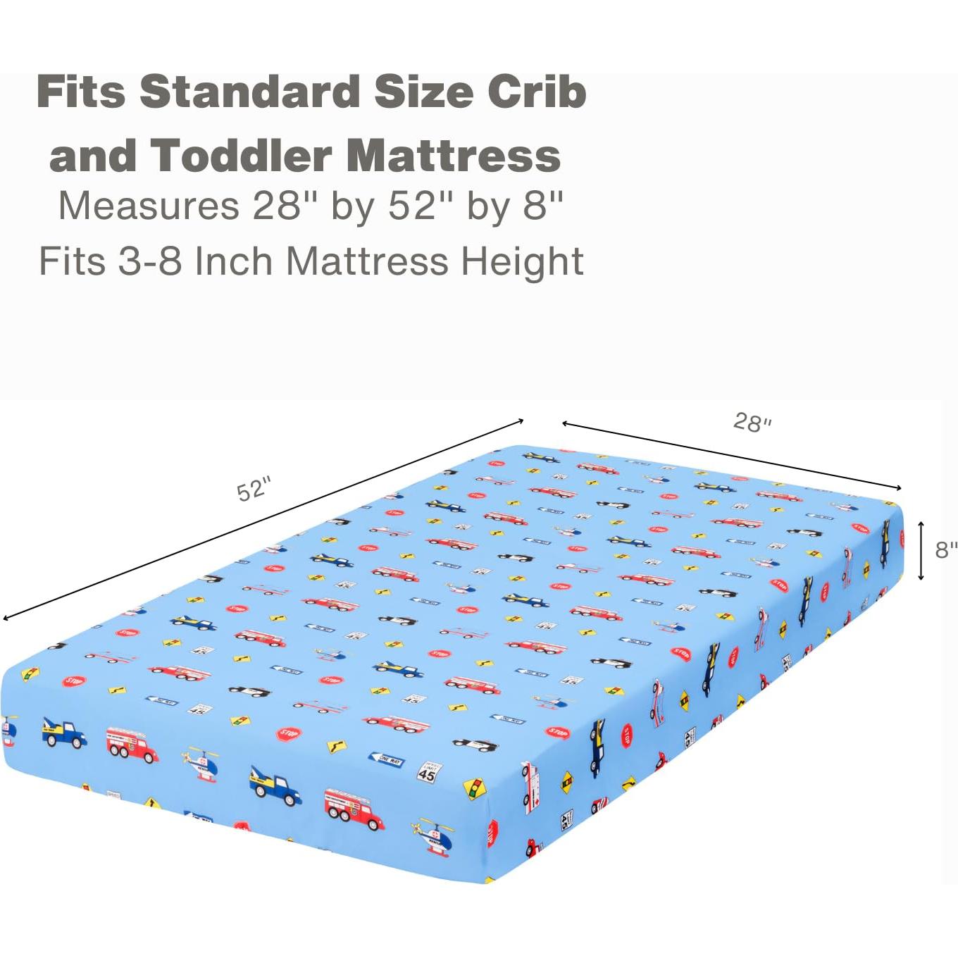 Juego de 2 Sábanas Ajustables Everyday Kids - Microfibra Azul