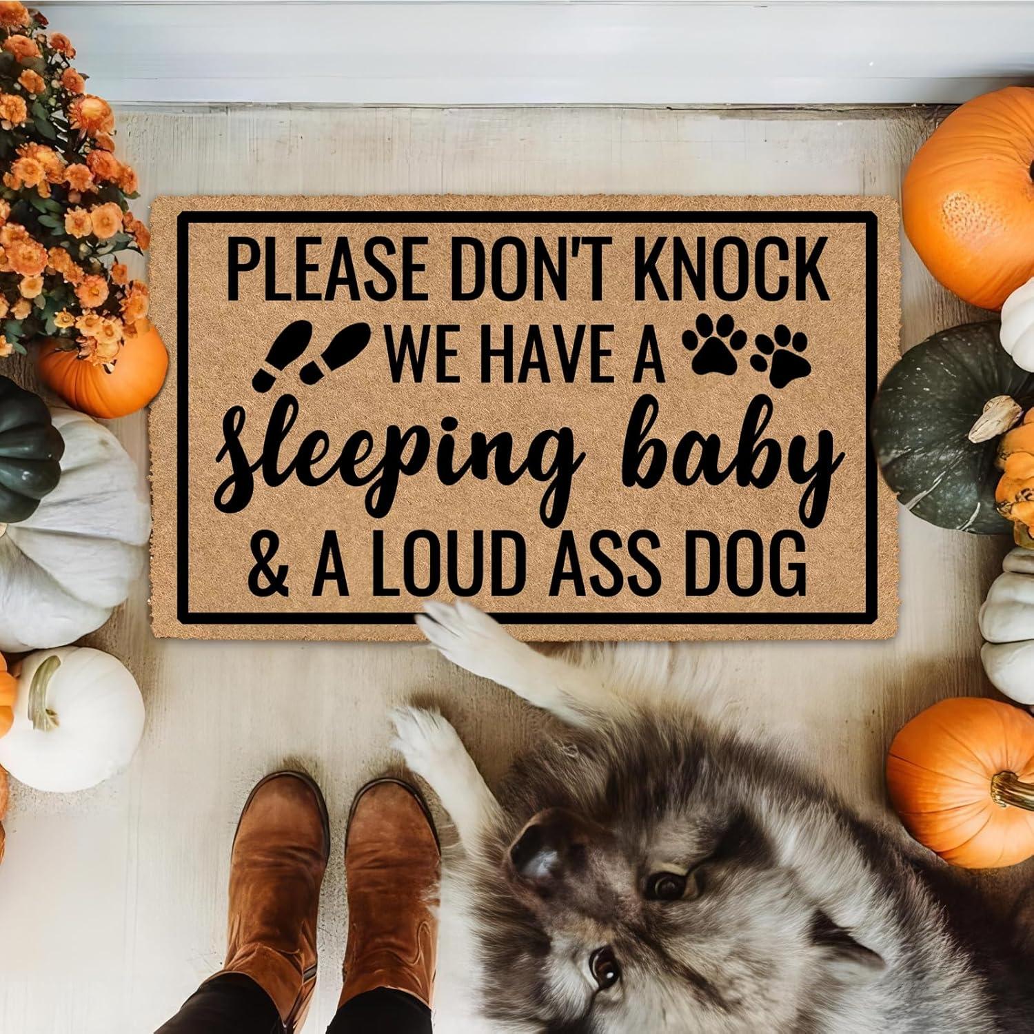 Felpudo de Bienvenida Shflytu 76x46cm Coir Sintético Antideslizante