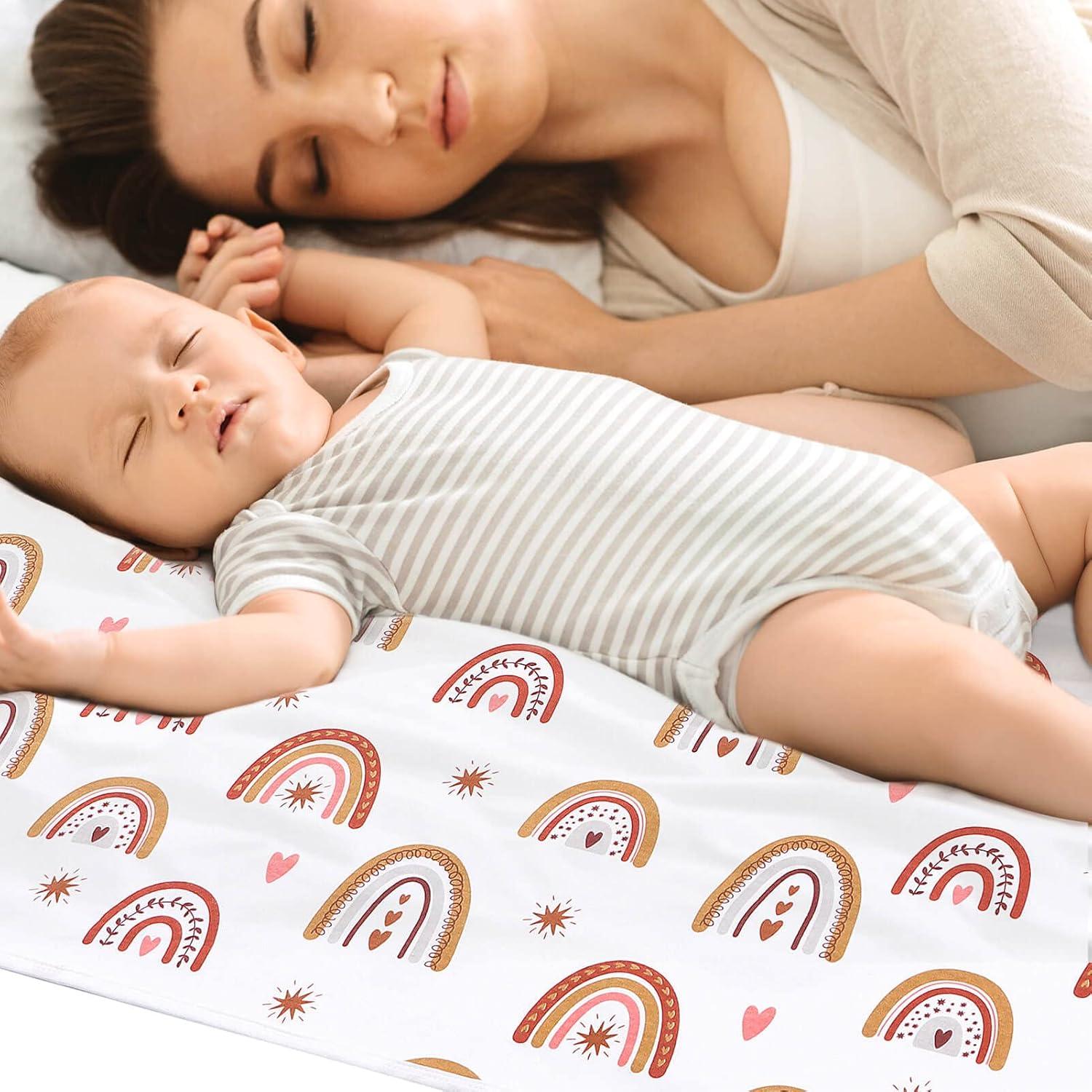 Almohadilla Impermeable ROCCED 100x80cm Reutilizable para Cuna