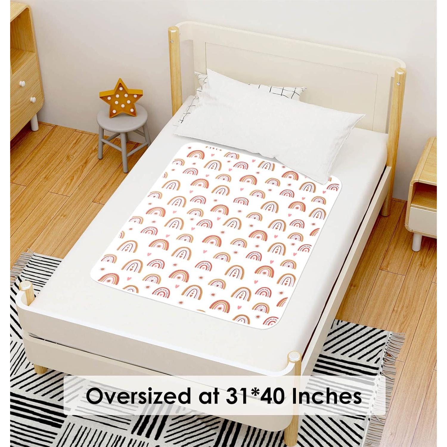 Almohadilla Impermeable ROCCED 100x80cm Reutilizable para Cuna