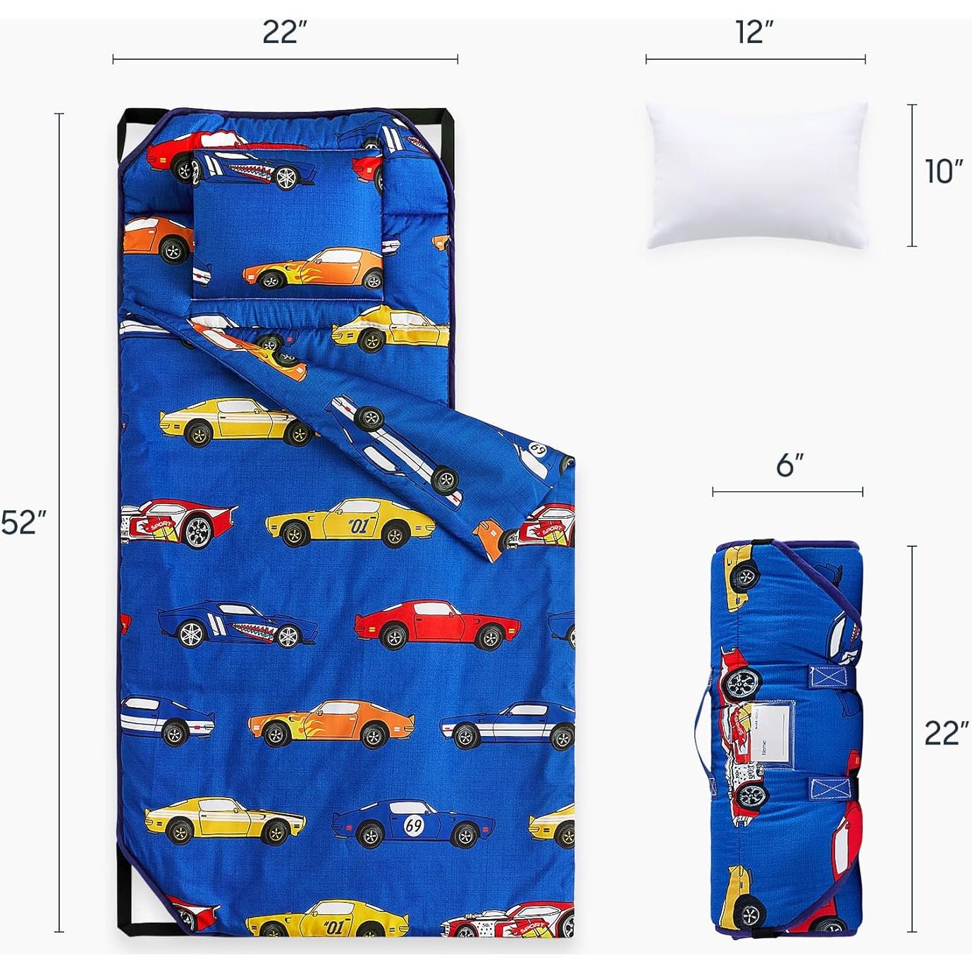 Alfombra de Siesta Despertar en Nube Azul 132x56 cm