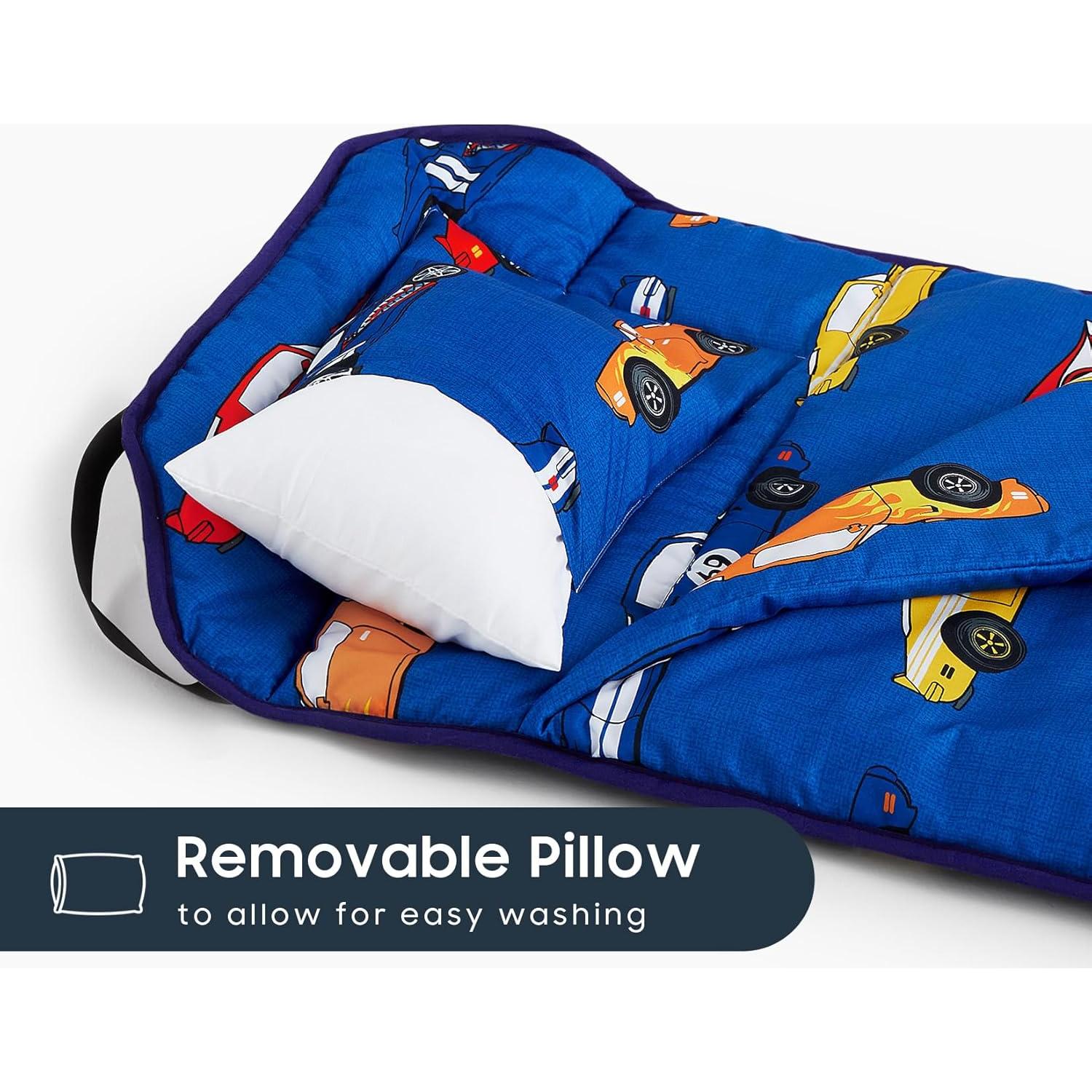 Alfombra de Siesta Despertar en Nube Azul 132x56 cm