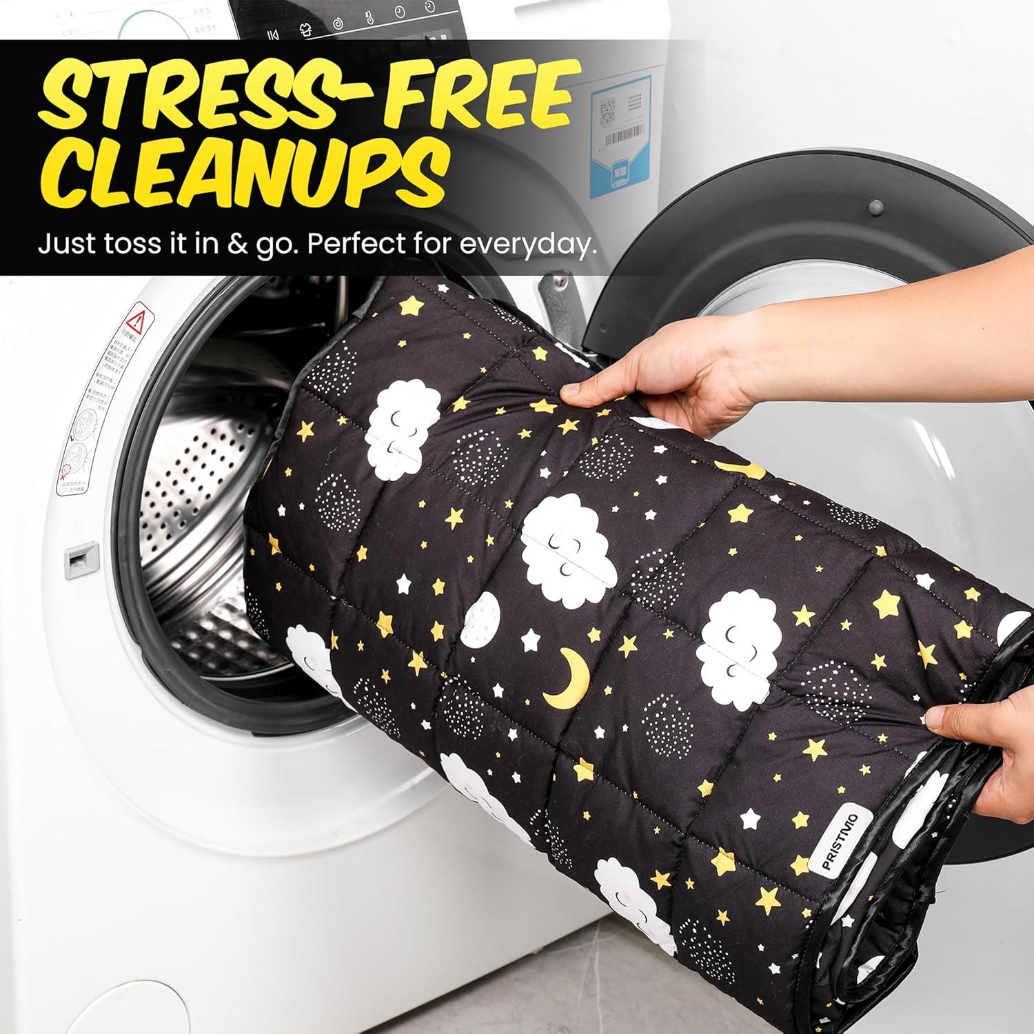 Colchoneta para Niños PRISTIVIO Enrollable con Almohada y Manta