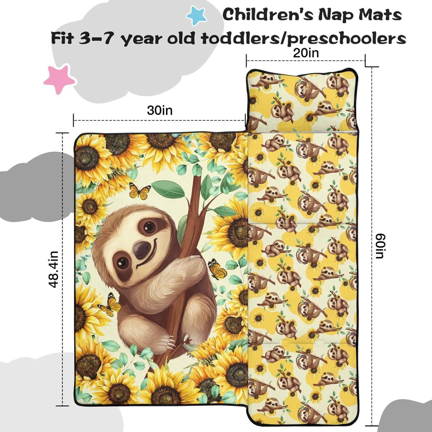 Colchoneta Infantil Nebcog 152.4x50.8cm con Almohada y Manta