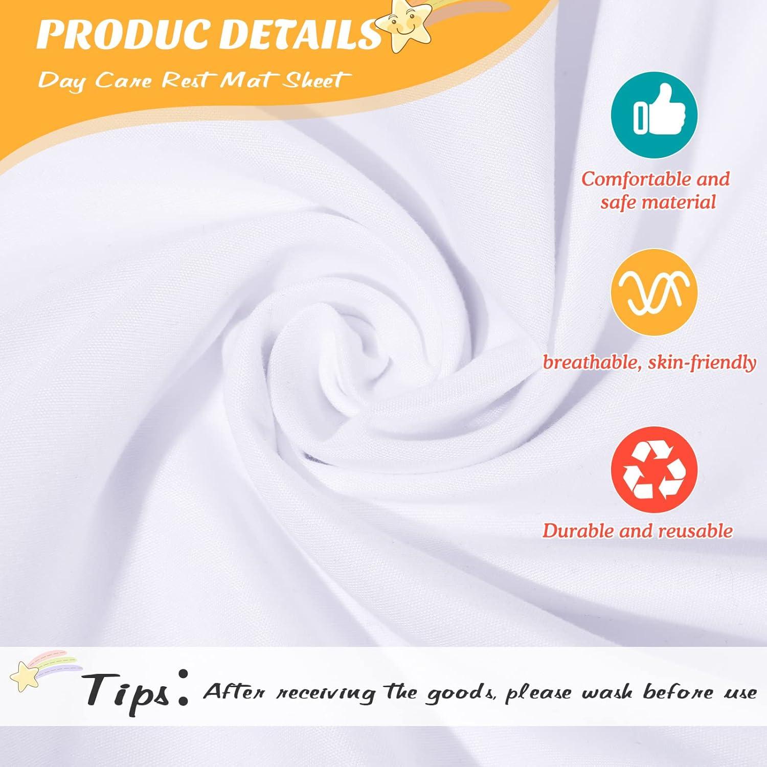 Sábanas para Colchoneta de Siesta Lounsweer 10 Pcs 132x61 cm