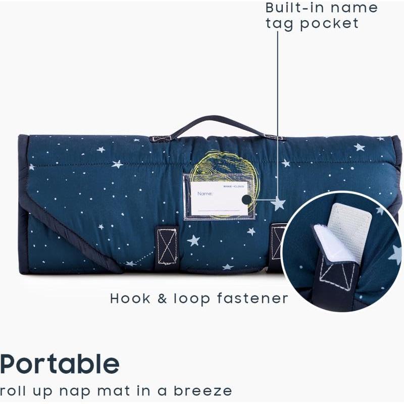 Esterilla de Siesta Despertar en Nubes 132x56 cm Marino