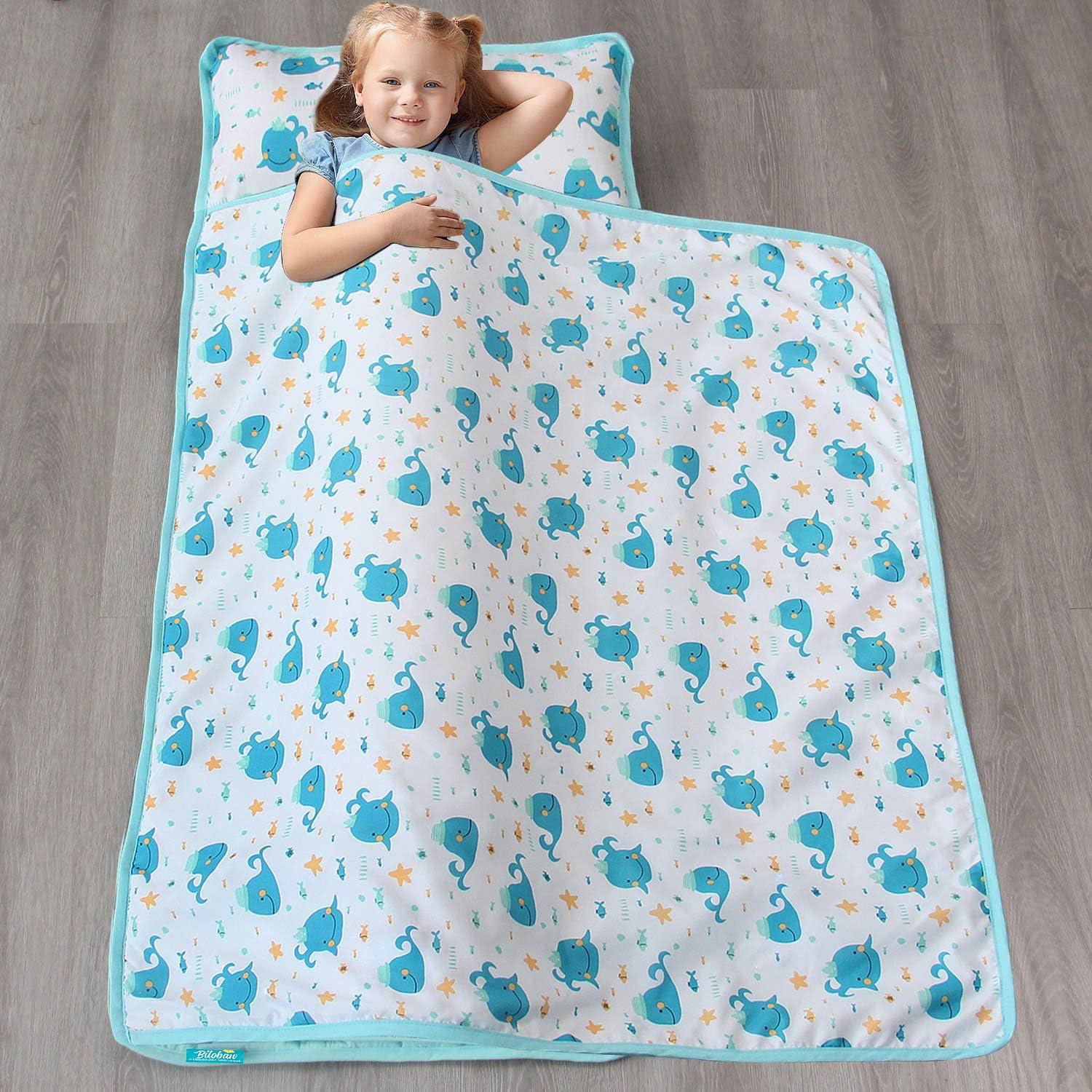Colchoneta para Siesta Niños Biloban 127x53 cm con Almohada