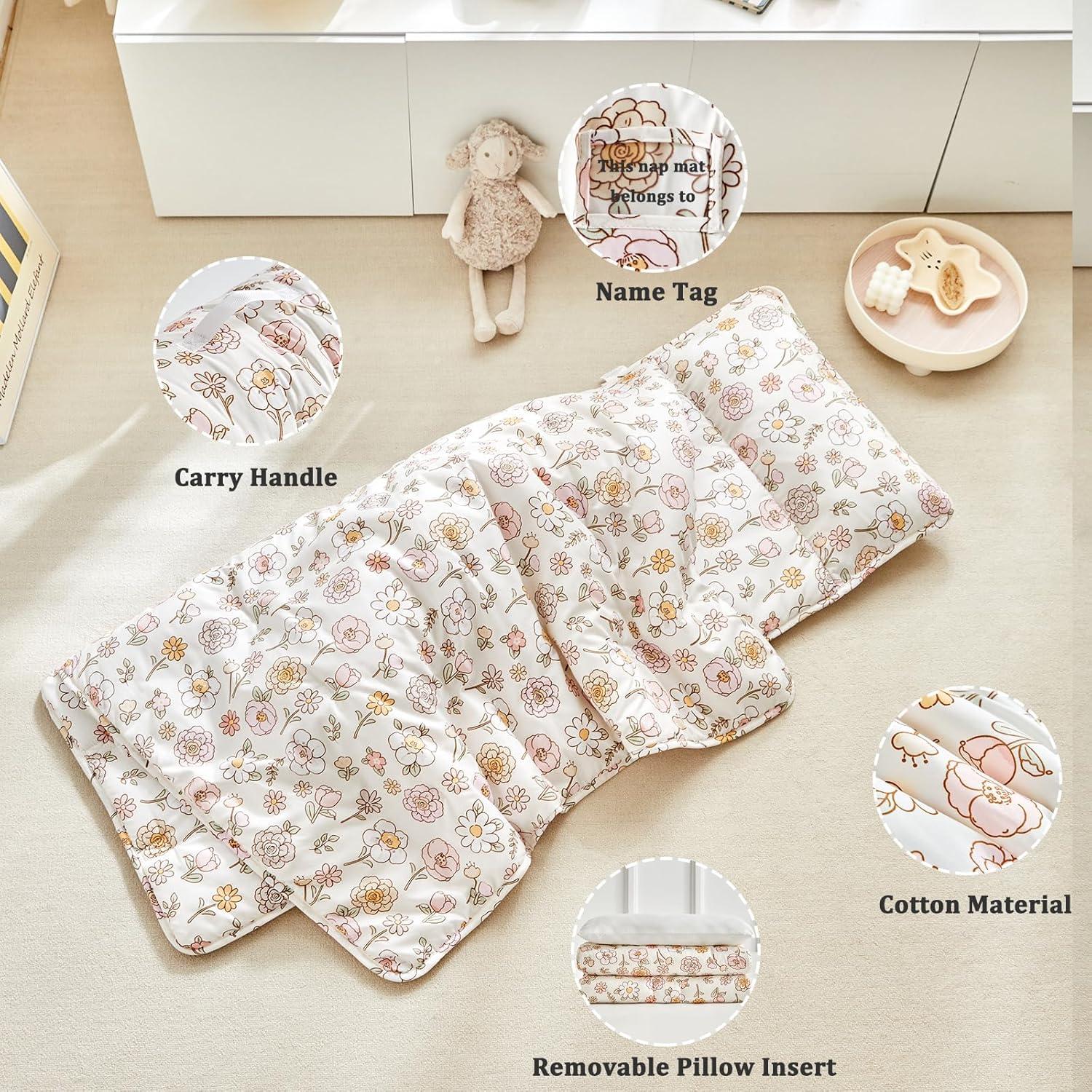 Colchoneta para Siesta Niños DuShow Floral 134.6x53.3cm