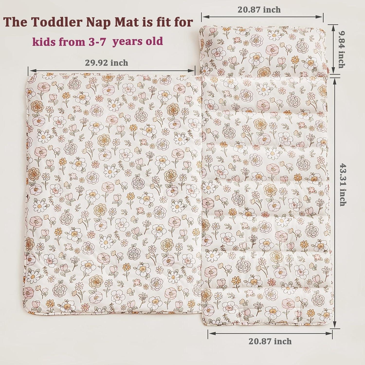 Colchoneta para Siesta Niños DuShow Floral 134.6x53.3cm
