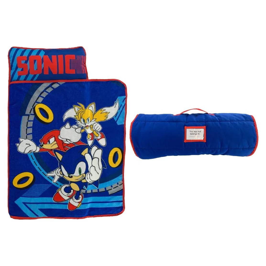 Tapete de Siesta Sonic Franco 60x114 cm con Almohada y Manta
