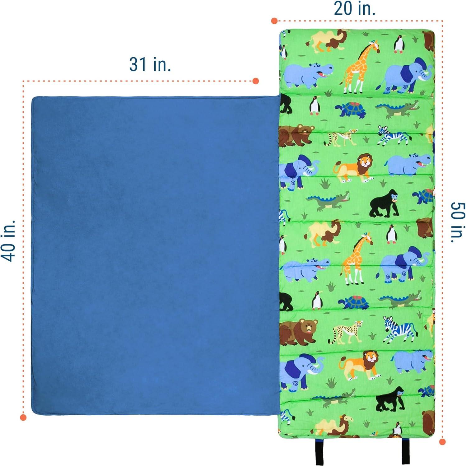 Manta de Siesta Wildkin para Niños - Animales Salvajes 127x51cm