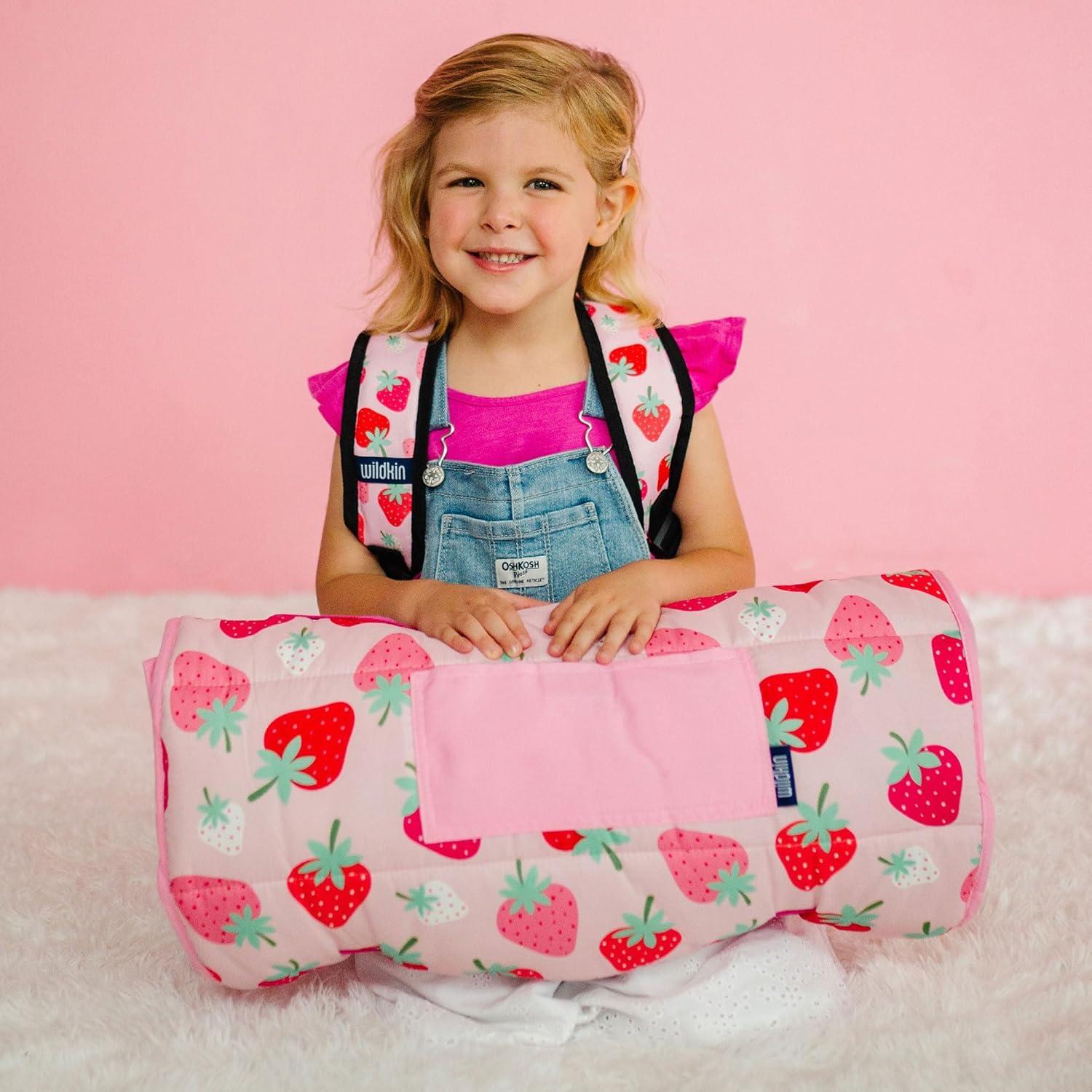 Colchoneta de Siesta Wildkin 109 cm Microfibra con Almohada