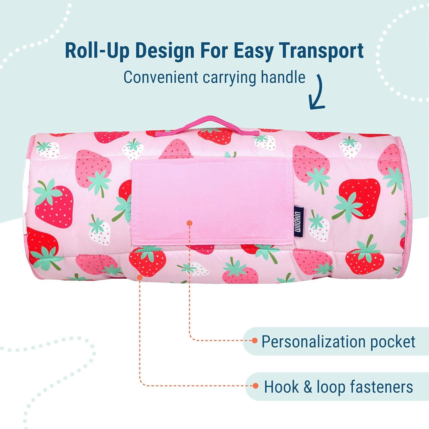 Colchoneta de Siesta Wildkin 109 cm Microfibra con Almohada