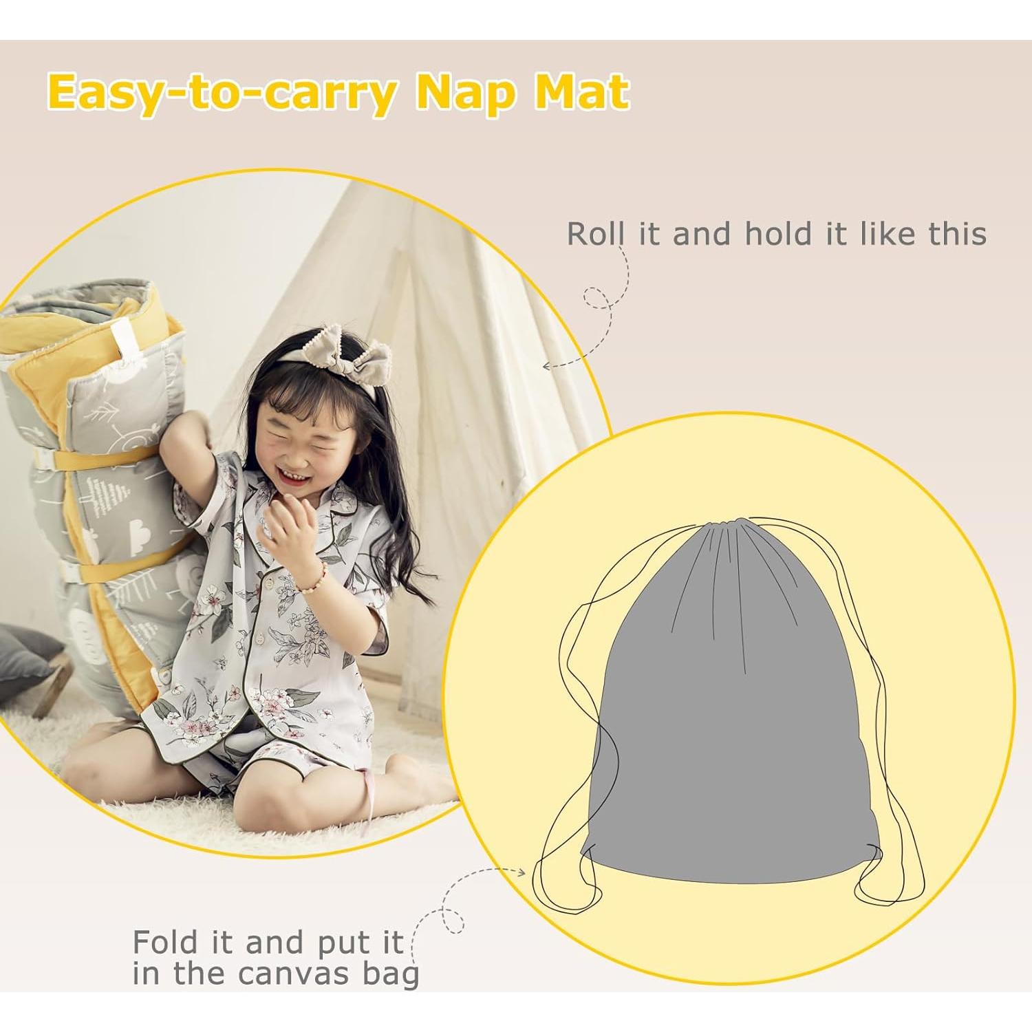 Alfombra de Siesta Hi Sprout con Almohada y Manta Suave