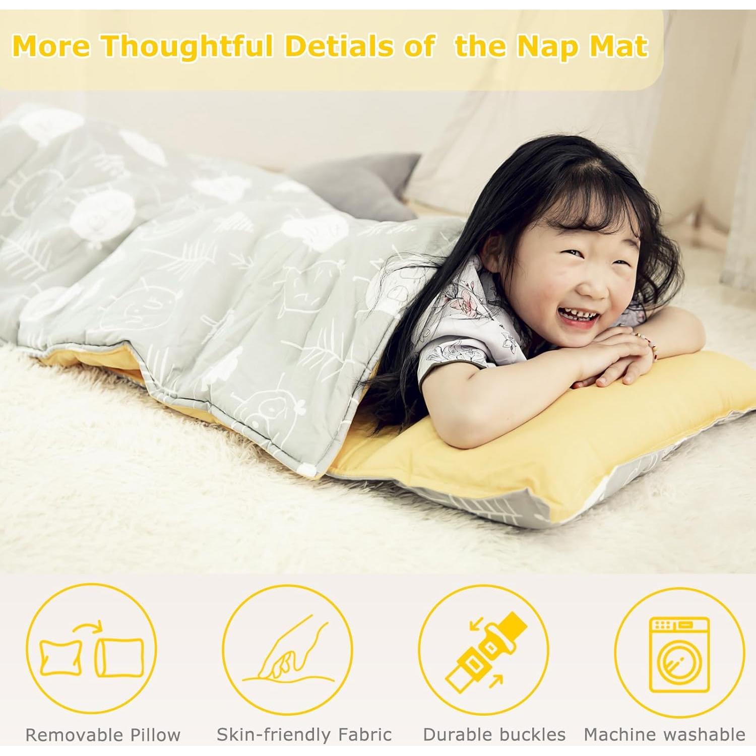 Alfombra de Siesta Hi Sprout con Almohada y Manta Suave